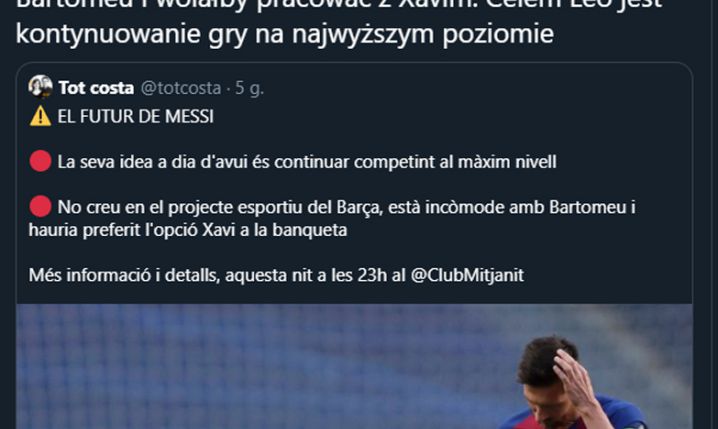Leo Messi nie wierzy w projekt sportowy Barcy?!